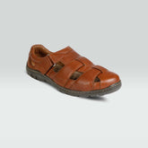 Sandalia de Piel Tipo Huarache para Caballero
